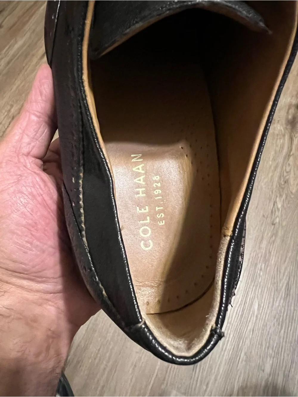 Cole Haan Warren Wingtip Oxford Dress Shoes Men's size 10.5 EUC
